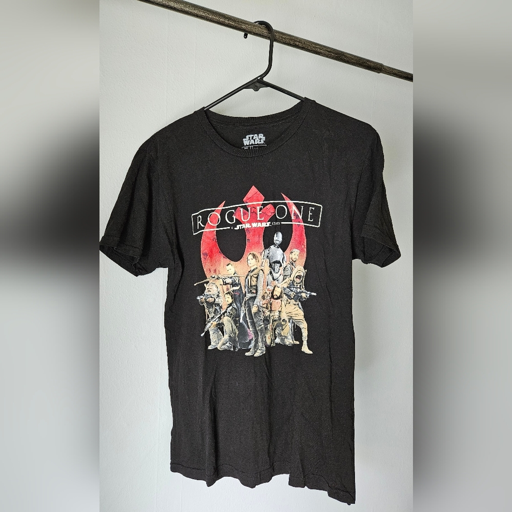 Star Wars Rogue One Black Short-Sleeve T-Shirt